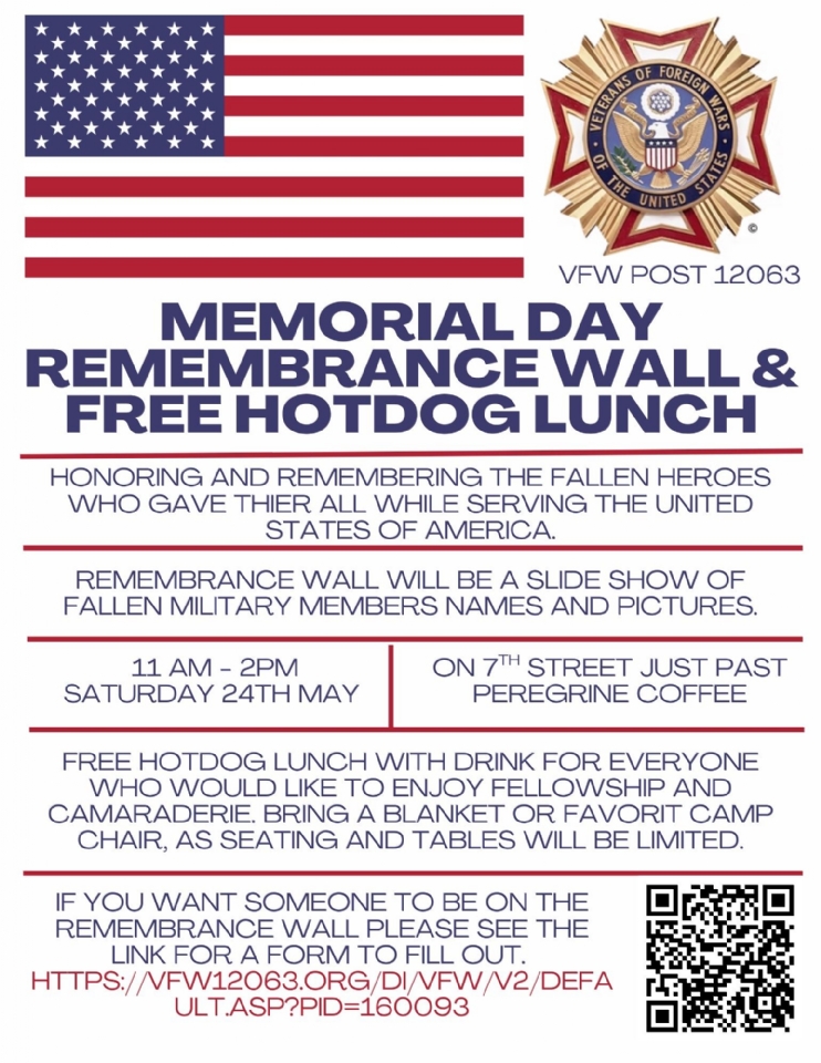 Memorial Day Flyer